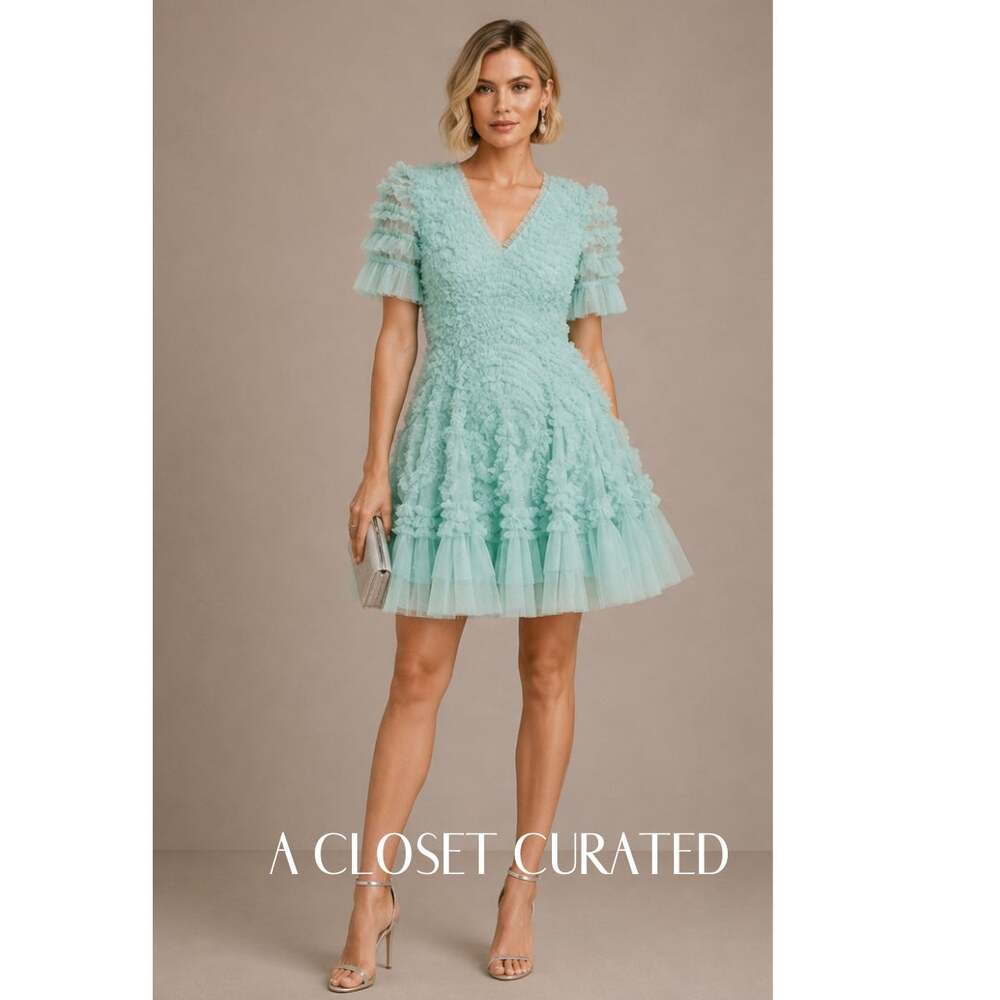 Needle & Thread Verity Mini Dress - Picture 1 of 8